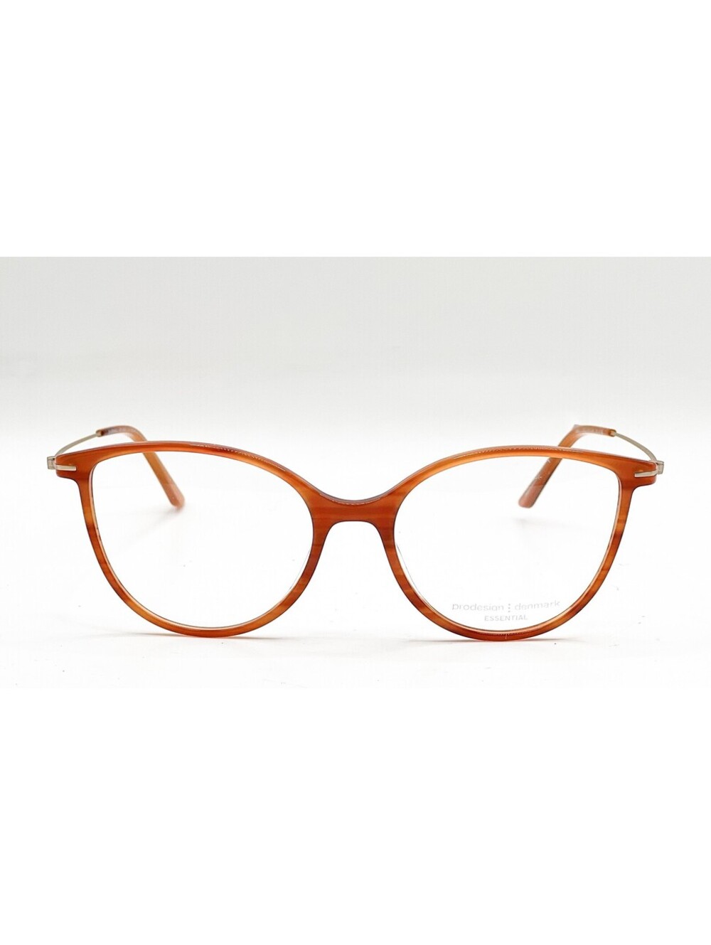 Prodesign Denmark Disc 1 C.5525 Havana Brown Eyeglasses 52-17-140 - Picture 5 of 5